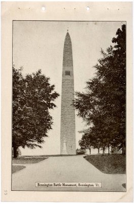 Bennington Battle Monument, Bennington, Vt.