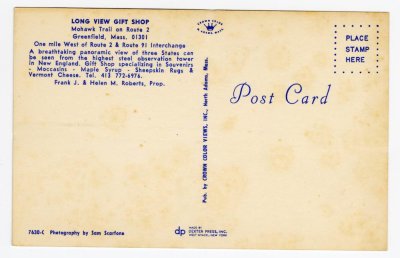 Long View Gift Shop reverse