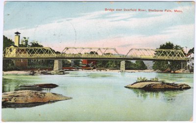 Bridge over Deerfield River, Shelburne Falls, Mass.