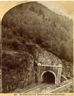 328. Hoosac Tunnel, East Portal and Mountain. 