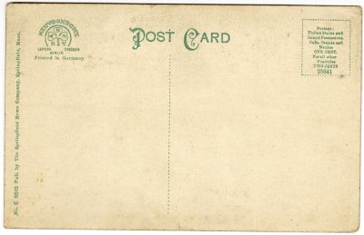 Main St., Millers Falls, Mass. reverse