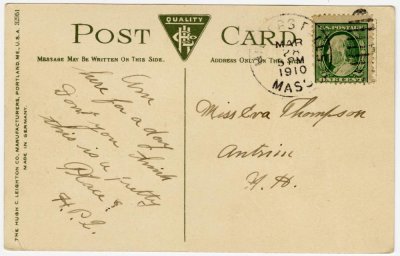 Millers Falls, Mass. Main St. reverse