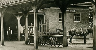 Depot, Shelburne Falls, Mass. detail