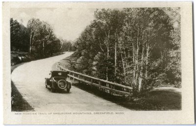 New Mohawk Trail up Shelburne Mountains, Greenfield, Mass.