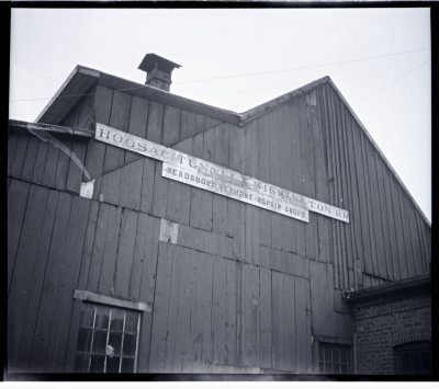 Hoosac Tunnel & Wilmington R.R. Readsboro Vermont Repair Shops. negative