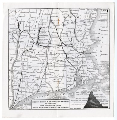 HT&W railroad route map