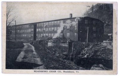 Readsboro Chair Co., Readsboro, Vt