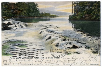 Rock Dam, Connecticut River, Turners Falls, Mass.