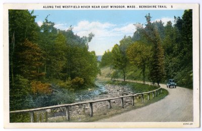 Along the Westfield River Near East Windsor, Mass., Berkshire Trail 5