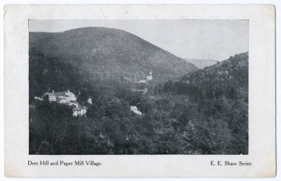 Deer Hill and Paper Mill Village E.E. Shaw Series