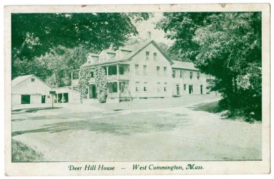 Deer Hill House -- West Cummington, Mass.