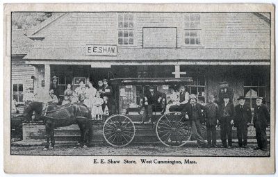 E.E. Shaw Store, West Cummington, Mass.