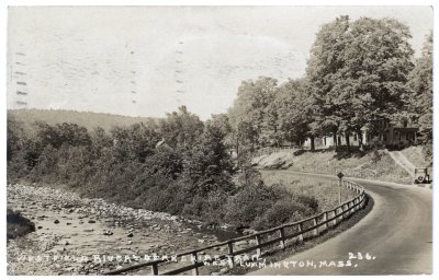 Westfield River & Berkshire Trail, West Cummington, Mass.