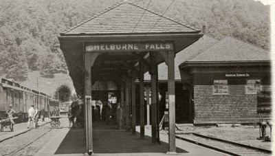 R.R. Station, Sheburne Falls, Mass. No. 19. - detail