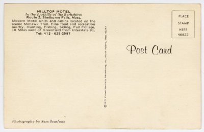 Hilltop Motel reverse