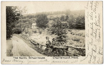 The North School-House. Charlemont, Mass.