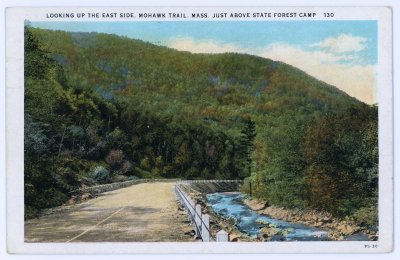 Looking Up the East Side, Mohawk Trail, Mass. just above State Forest Camp 130