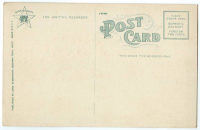 Totem Trading Post and Tea Room, Mohawk Trail, Mass. reverse
