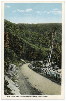 The Trail and Cold River, Mohawk Trail, Mass.