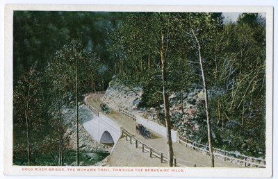 Cold River Bridge, The Mohawk Trail, through the Berkshire Hills.