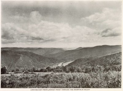 Looking East from Lookout Point through the Deerfield Valley