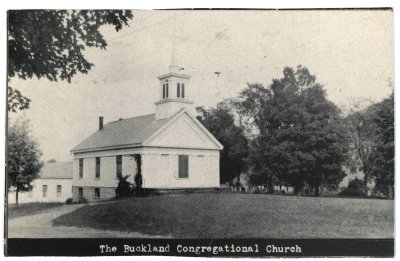 The Buckland Congregational Church