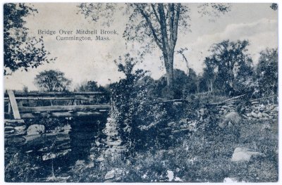 Bridge over Mitchell Brook, Cummington, Mass. 