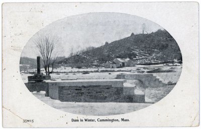 Dam in Winter, Cummington, Mass. 33MI5 