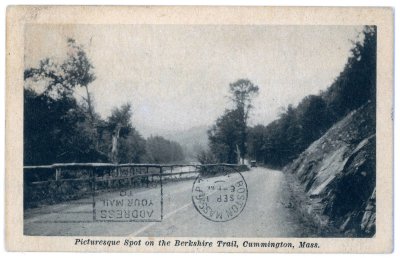 Picturesque Spot on the Berkshire Trail, Cummington, Mass. 