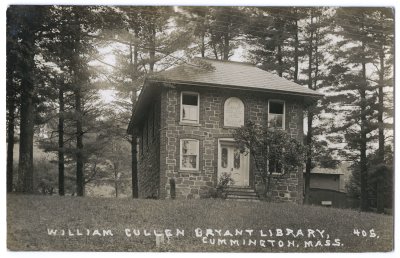 William Cullen Bryant Library, Cummington, Mass. 405. 