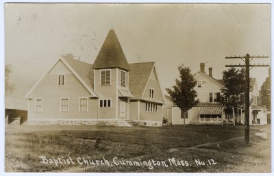 Baptist Church, Cummington, Mass. No. 12  