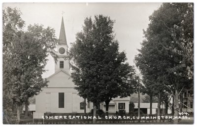 Congregational Church, Cummington, Mass. 404.  