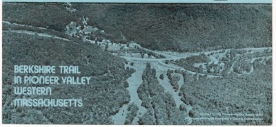 Berkshire Trail in Pioneer Valley Western Massachusetts brochure - front cover