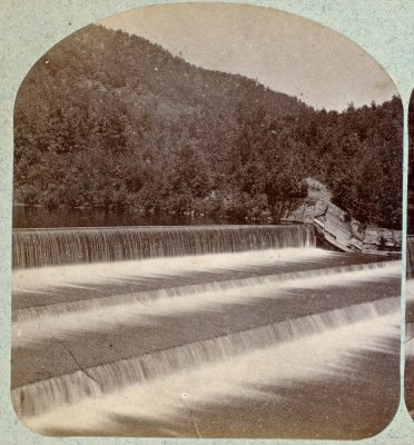 Deerfield Dam. East End of Tunnel.