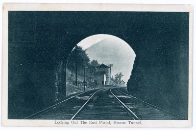 Looking Out The East Portal, Hoosac Tunnel.