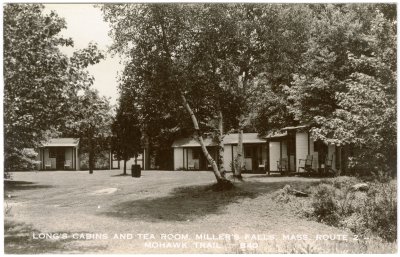 Long's Cabins and Tea Room. Miller's Falls, Mass. Route 2 -- Mohawk Trail B40