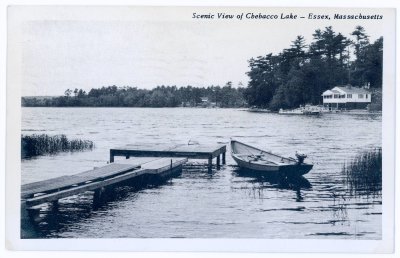 Scenic View of Chebacco Lake - Essex, Massachusetts