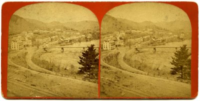 Shelburne Falls stereograph (Patch) - left