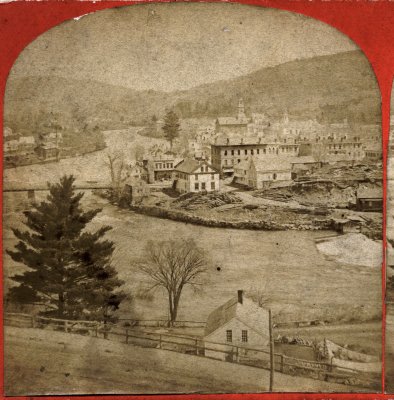 Shelburne Falls stereograph (Patch) - right