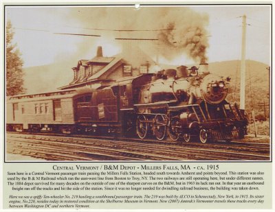 Millers Falls depot
