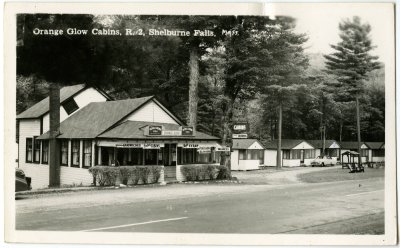 Orange Glow Cabins, R. 2, Shelburne Falls, Mass.