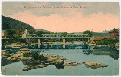 Bridge over the Deerfield River, Shelburne Falls, Mass.