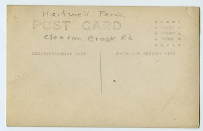 Hartwell Farm Clesson Brook Rd (Buckland) reverse