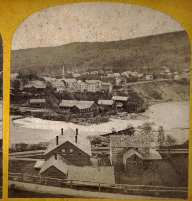 Shelburne Falls from Buckland, B. (New England Series)