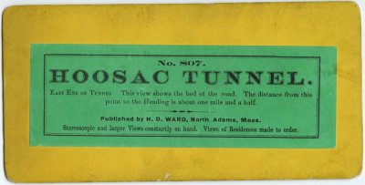 Hoosac Tunnel East End of Tunnel reverse 