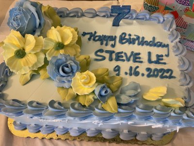 STEVE'S BIRTHDAY 2022