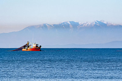 Chalutier et Canigou