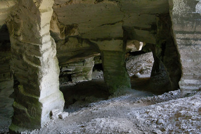 Belbeze, Ariège, carrière de calcaire