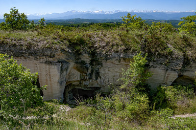 Belbeze, Ariège, carrière de calcaire