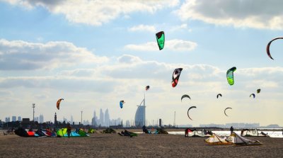 Dubai Sightseeing: Kite Beach